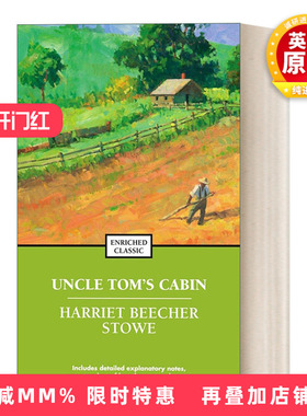 英文原版 Uncle Tom's Cabin 汤姆叔叔的小屋 Enriched Classics系列 英文版 进口英语原版书籍