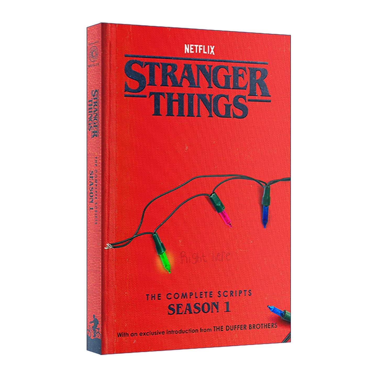 英文原版 Stranger Things The Complete Scripts Season 1 怪奇物语1 完整剧本 艾美奖获奖剧集 含制片介绍 进口英语原版书籍