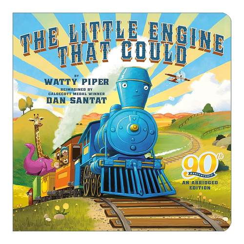 英文原版 The Little Engine That Could 勇敢的小火车头做到了 90周年纪念删节版 儿童经典绘本 Watty Piper 进口英语原版书籍