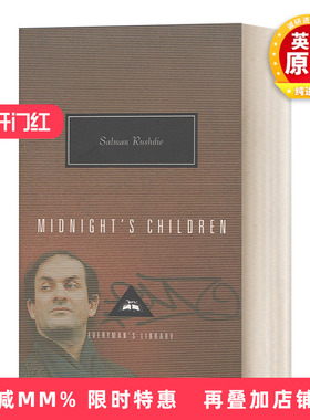 英文原版小说 Midnight's Children 午夜之子 Salman Rushdie萨曼·鲁西迪 人人图书馆当代经典系列 精装 英文版 进口英语原版书籍