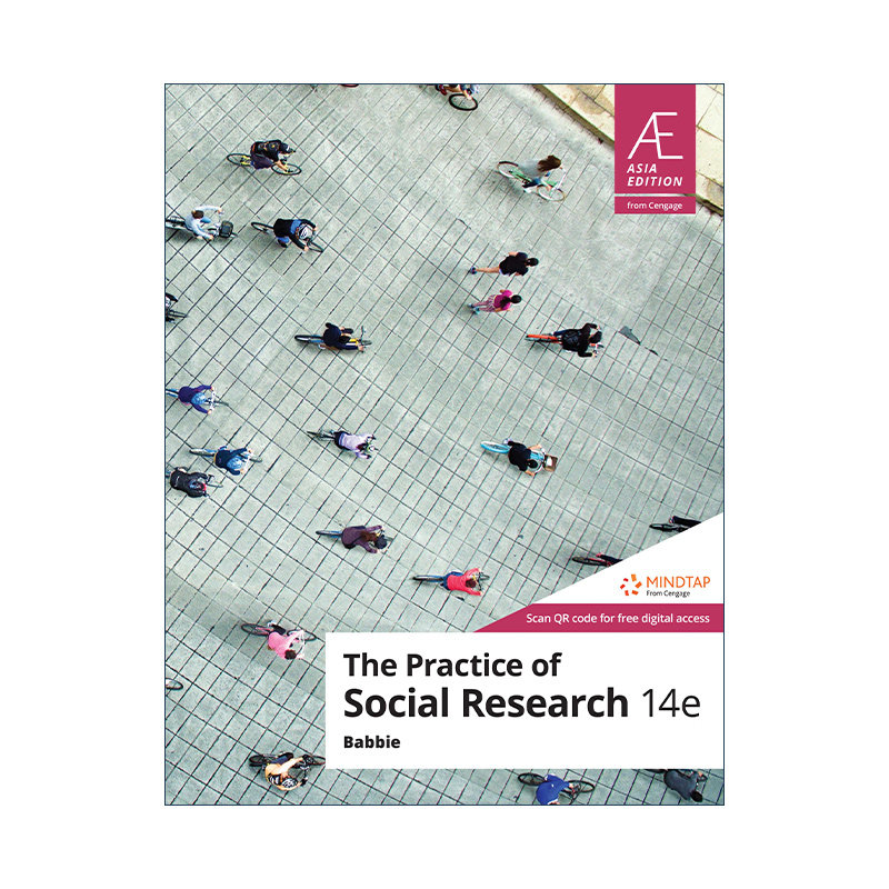英文原版 The Practice of Social Research 社会研究方法 第14版 社会学家艾尔巴比 美国大学通用教材 英文版 进口英语原版书籍