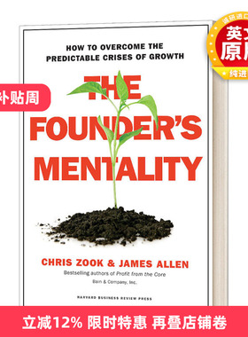 英文原版 精装 The Founder's Mentality 公司创始人心理 如何克服成长的危机预测  创始人精神 英文版 进口英语原版书籍