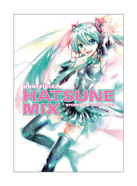 英文原版 Unofficial Hatsune Mix Hatsune Miku 初音未来 非官方初音组合 同名动漫漫画 英文版 进口英语原版书籍