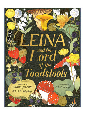 英文原版 Leina and the Lord of the Toadstools 莱娜的冒险之旅 儿童英文绘本 英文版 进口英语原版书籍