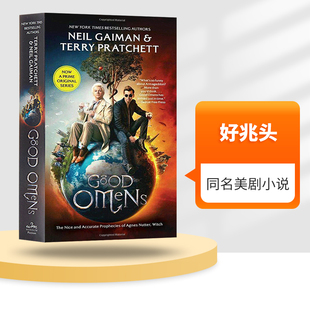 Gaiman 书籍 Omens 本 英文版 电视剧版 Good 好兆头 进口英语原版 英文原版 尼尔·盖曼Neil 小说