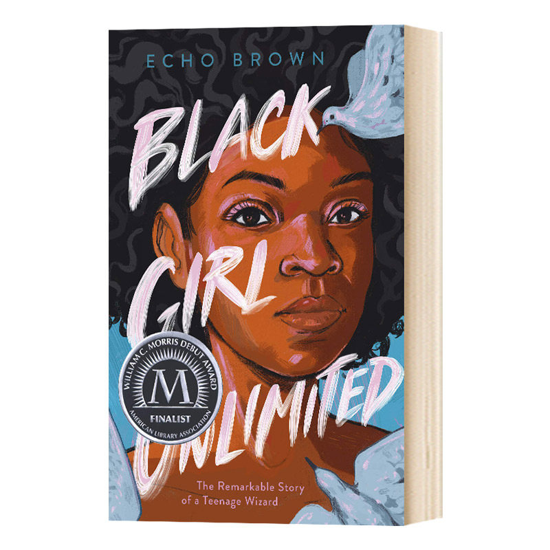英文原版 精装绘本 Black Girl Unlimited: The Remarkable Story of a Teenage Wizard 黑人女孩无限 英文版儿童全英语书