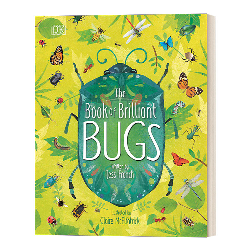 英文原版 The Book of Brilliant Bugs 聪明的虫子 DK大虫虫百科 昆虫知识图画书 7岁以上儿童科普精装绘本 英文版 进口英语书籍