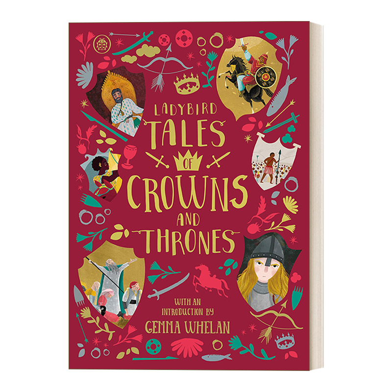 英文原版 Ladybird Tales of Crowns and Thrones 小瓢虫国王骑士故事集 精装插画故事书 精装 英文版 进口英语原版书籍
