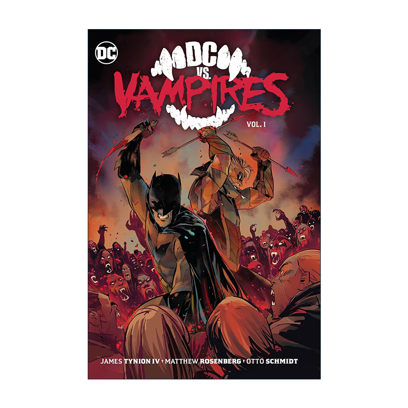 英文原版 DC vs. Vampires 1 DC大战吸血鬼 卷一 DC漫画 艾斯纳奖得主James Tynion IV 英文版 进口英语原版书籍