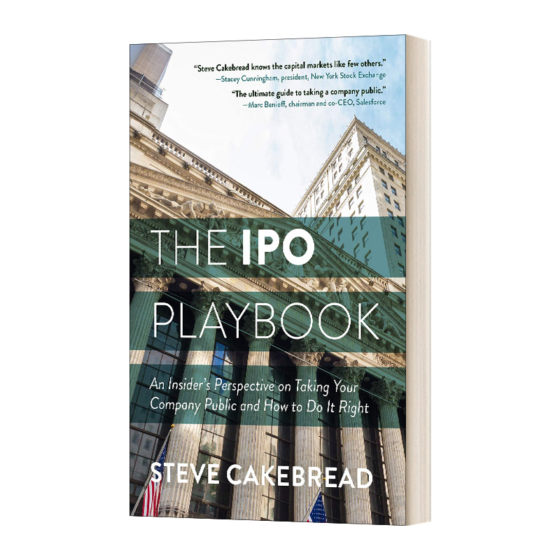 英文原版 The IPO Playbook IPO平板电脑 一个内部人士对公司上市的看法及其正确做法 精装 英文版 进口英语原版书籍