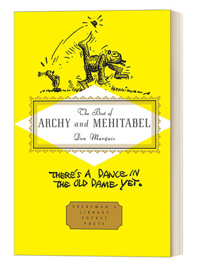 英文原版 The Best of Archy and Mehitabel 阿奇与梅海塔布尔诗歌精选 Don Marquis 人人图书馆口袋诗人系列 精装 英文版 进口书