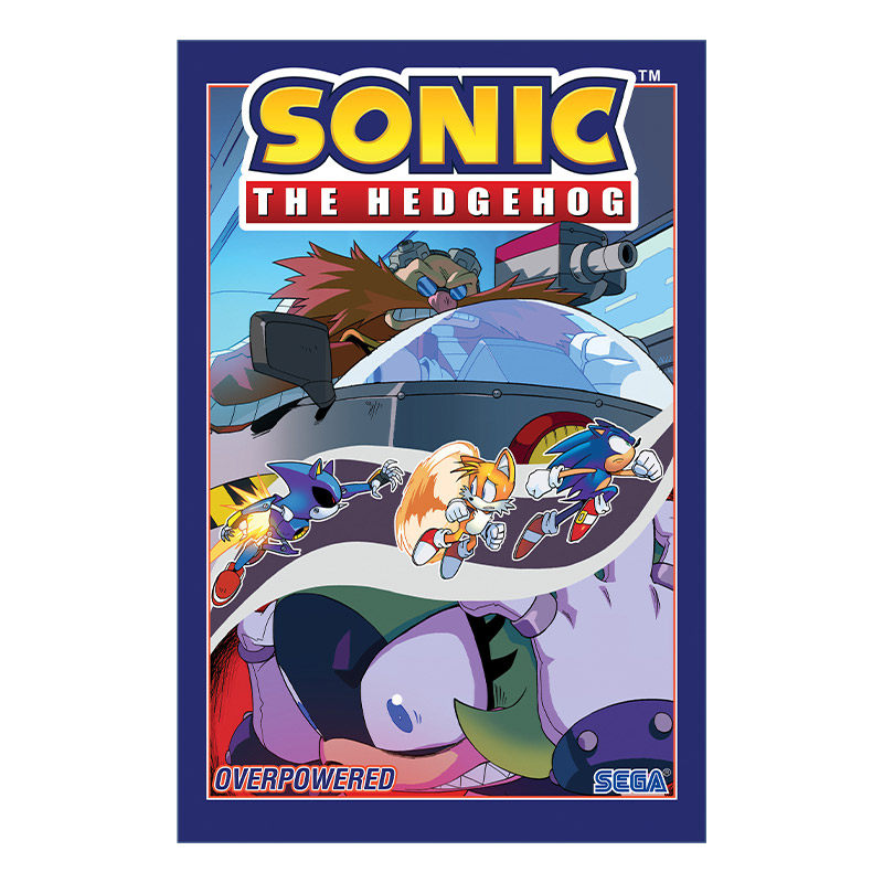 英文原版 Sonic The Hedgehog  Vol. 14 Overpowered 刺猬索尼克第14卷 过强 英文版 进口英语原版书籍