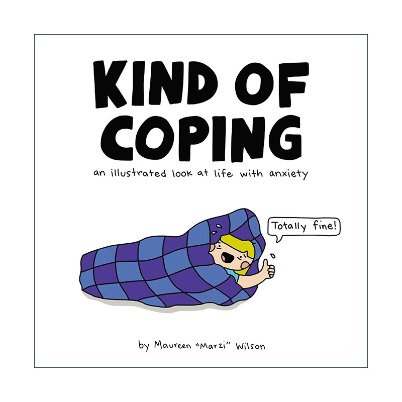 英文原版 Kind of Coping 应对焦虑生活 图解 英文版 进口英语原版书籍