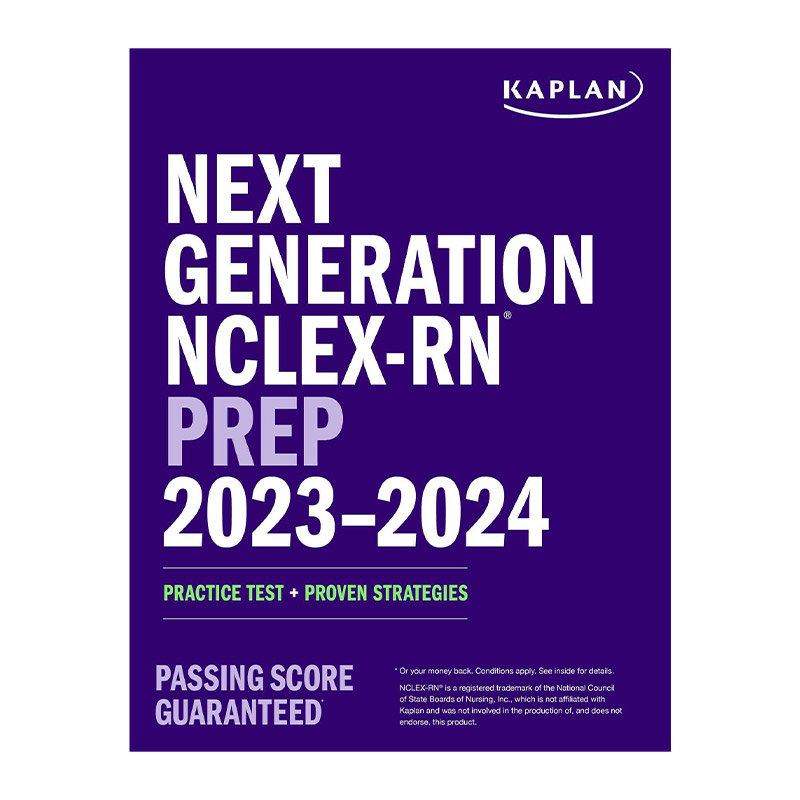 英文原版 Next Generation NCLEX-RN Prep 2023-2024卡普兰美国注册护士考试备考2023-2024英文版进口英语原版书籍