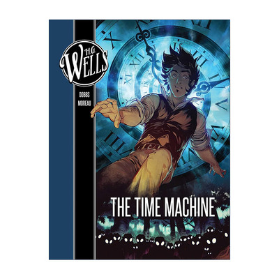英文原版 H. G. Wells the Time Machine 时间机器 威尔斯 精装 科幻漫画 英文版 进口英语原版书籍