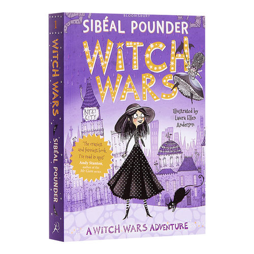 英文原版 Witch Wars 女巫之战1 儿童初级章节书桥梁故事小说 英文版 进口英语原版书籍