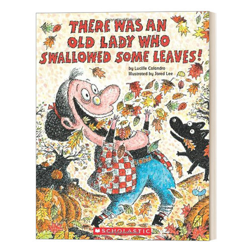 英文原版有个老婆婆吞了几片叶子