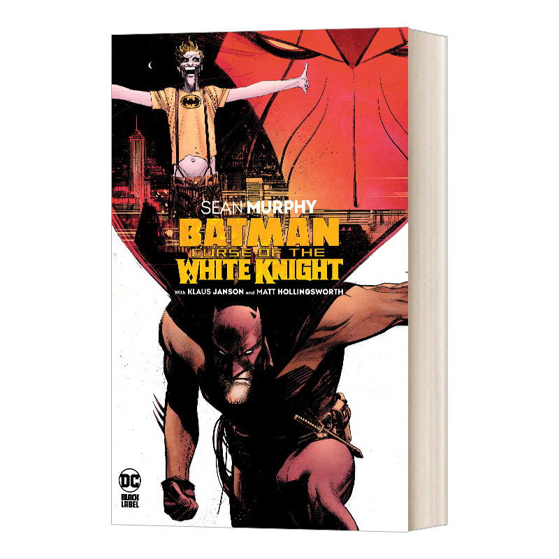 英文原版 Batman Curse of the White Knight 蝙蝠侠 白衣骑士的诅咒 英文版 进口英语原版书籍