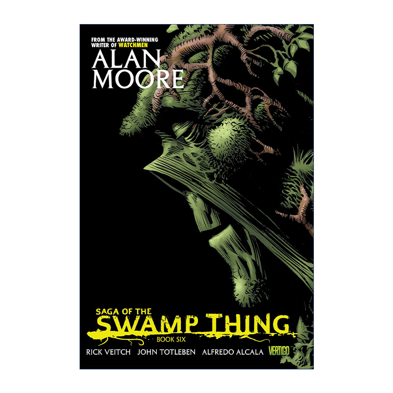 英文原版 Saga of the Swamp Thing Book Six 沼泽怪物 第六卷 DC漫画 Alan Moore 英文版 进口英语原版书籍