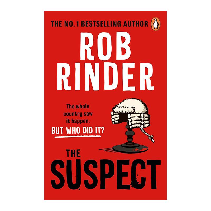英文原版 The Suspect 头号嫌疑人 Rob Rinder 法律犯罪悬疑小说 周日泰晤士报畅销书 英文版 进口英语原版书籍