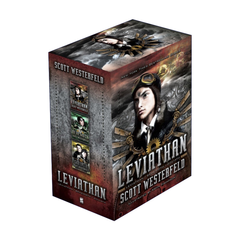 英文原版 Leviathan Boxed Set 利维坦号战记3册盒装 英文版 进口英语原版书籍
