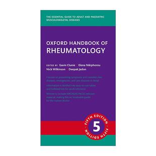 英文原版 Oxford Handbook of Rheumatology 牛津风湿病学手册 第五版 英文版 进口英语原版书籍
