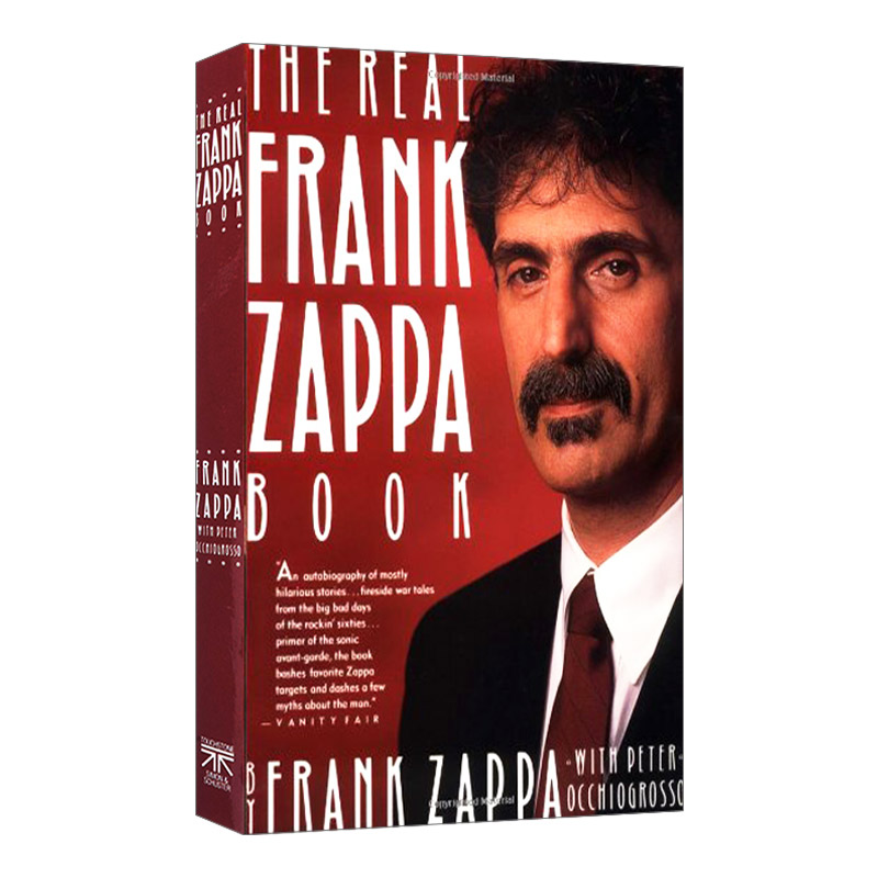 英文原版 Real Frank Zappa Book 真正的弗兰克扎帕书 英文版 进口英语原版书籍