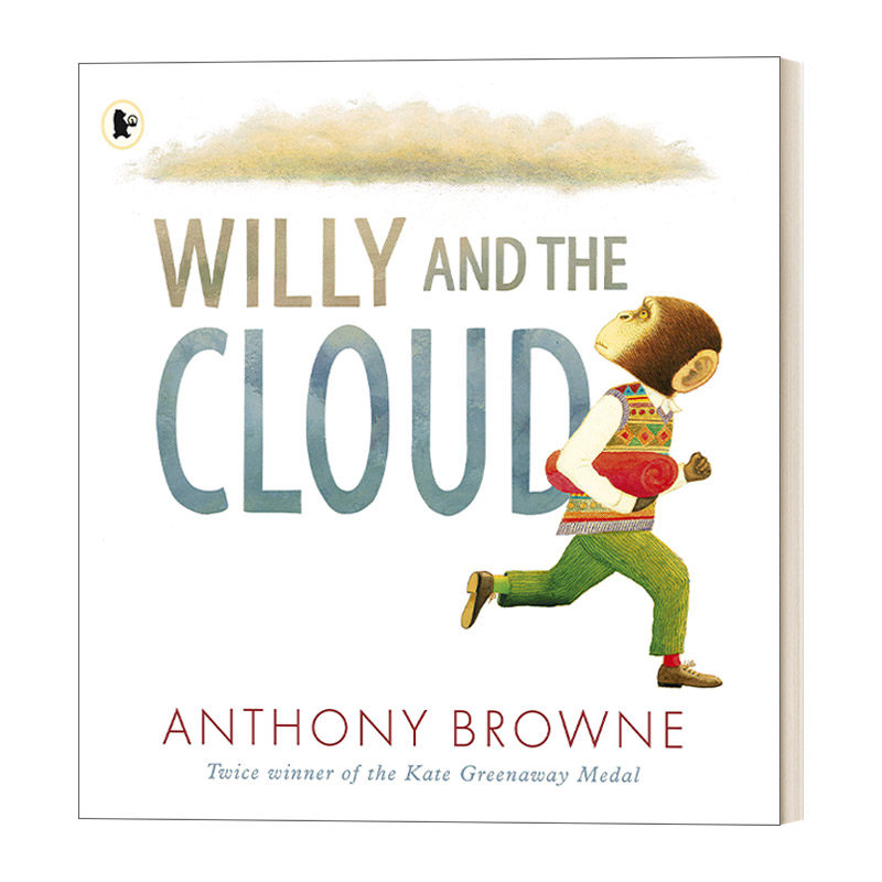 英文原版 willy and the cloud 威利和一朵云 大开绘本 国际安徒生奖