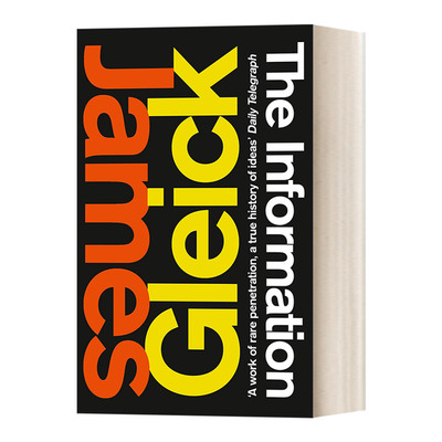 英文原版 The Information A History a Theory a Flood 信息简史 一部历史 一个理论 一股洪流 詹姆斯·格雷克 英文版 进口英语书