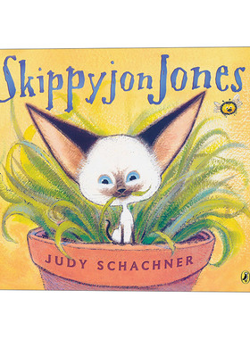 英文原版 Skippyjon Jones 小剑侠跳跳周 3-6岁儿童英语启蒙认知辅导阅读图画书 Judy Schachner 英文版 进口英语原版书籍