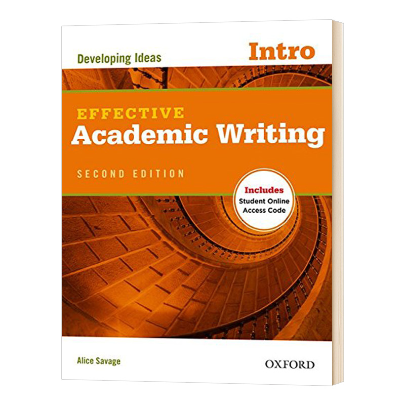 牛津学术英语写作教材 Effective Academic Writing Introductory Student Book英文原版英文版进口原版英语书籍 OUP Oxford