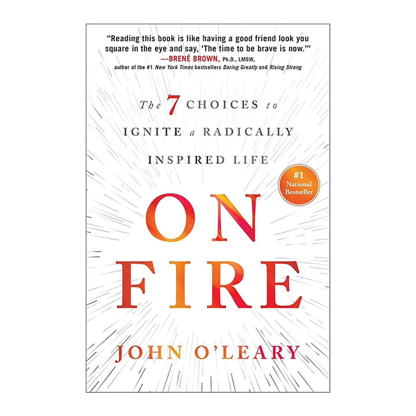 英文原版 On Fire 蜕变 世界上大大的谎言就是你不行 精装 英文版 进口英语原版书籍