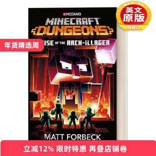 英文原版小说 Minecraft Dungeons Rise of the Arch-Illager 我的世界 地下城 我的世界官方小说6 英版 英文版 进口英语原版书籍