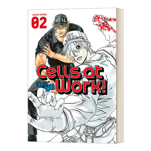 英文原版小说 Cells At Work! 2 工作细胞2 日本动漫 周边书 英文版 进口英语原版书籍