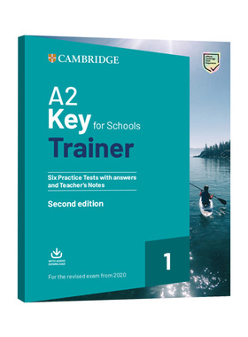 新版剑桥KET考试真题A2青少版 英文原版 A2 Key for Schools Trainer 英文版进口原版英语考试书籍 Cambridge University Press