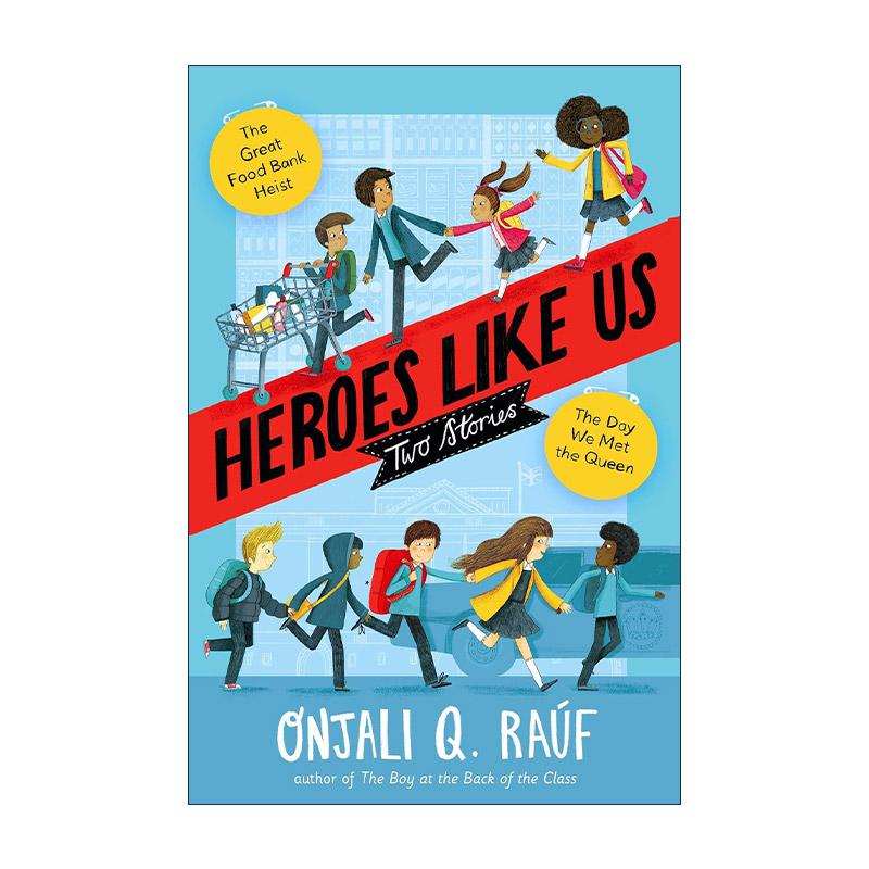 英文原版 Heroes Like Us Two Stories 像我们这样的英雄 两个故事 坐在教室最后一排的男孩作者 精装 英文版 进口英语原版书籍