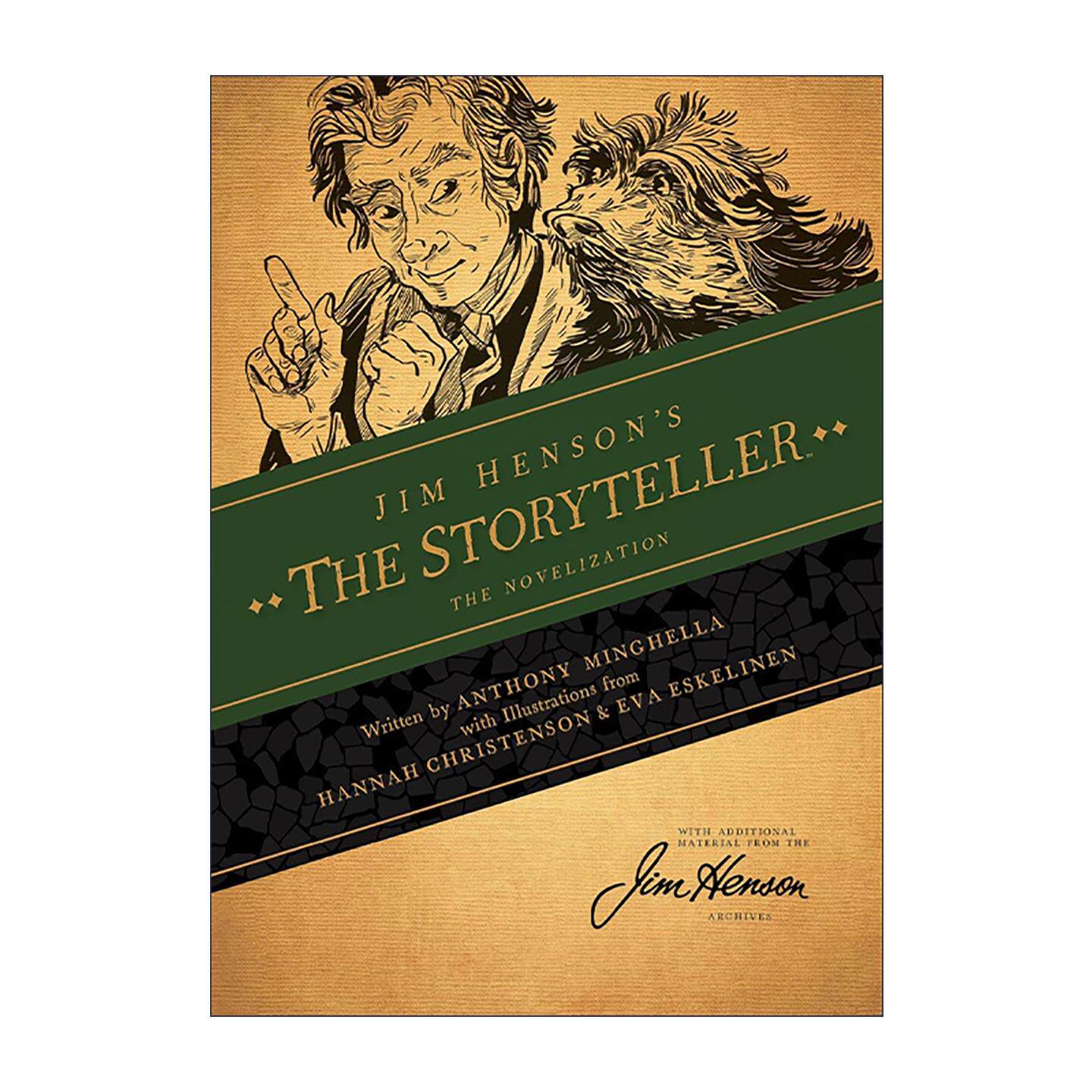 英文原版 Jim Henson's The Storyteller The Novelization 吉姆汉森的说书人 同名英剧奇幻民间故事漫画 改编插图及幕后 英文版