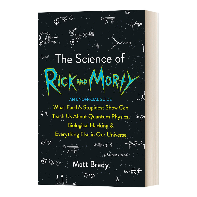 英文原版 The Science of Rick and Morty瑞克和莫蒂的科学英文版进口英语原版书籍-封面