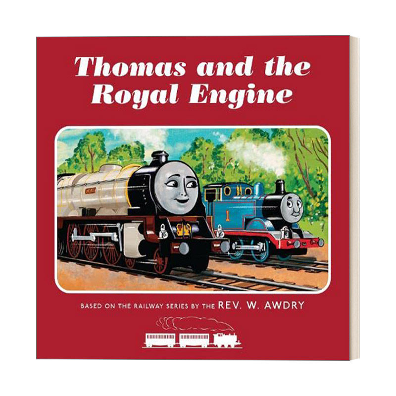 英文原版 Thomas & Friends Thomas and the Royal Engine托马斯和他的朋友们 -托马斯和皇家火车 大开本绘本 英文版 进口书籍