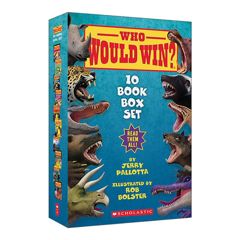 英文原版猜猜谁会赢系列10册套装