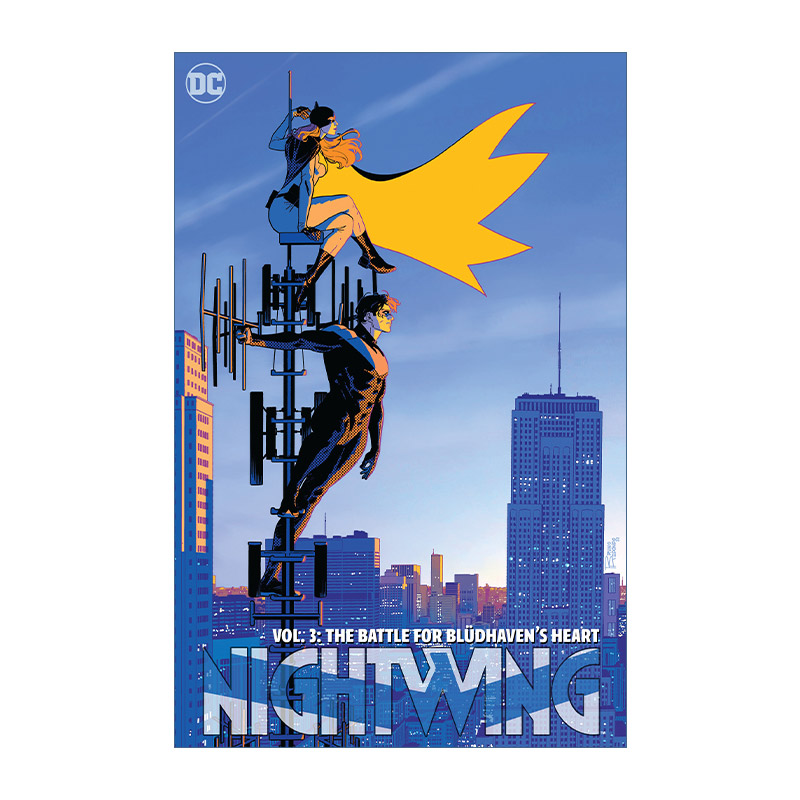 英文原版 Nightwing Vol.3 The Battle for Blüdhaven's Heart 夜翼 卷三 精装 DC漫画 英文版 进口英语原版书籍