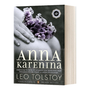 卡列尼娜 英文版 Karenina 英文原版 安娜 書(shū)籍 豪華毛邊版 Anna 小說(shuō) 企鵝經(jīng)典 進(jìn)口英語(yǔ)原版