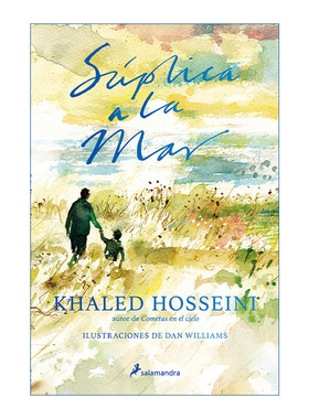 原版 Súplica a la mar Sea Prayer 海的祈祷 西班牙语版 Khaled Hosseini 精装 进口原版书籍
