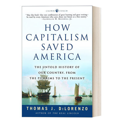 英文原版 How Capitalism Saved America 资本主义如何拯救美国 Thomas J. DiLorenzo 英文版 进口英语原版书籍