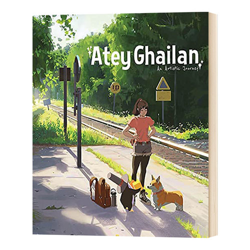 艺术之旅 英文原版 精装 Artistic Journey: Atey Ghailan 阿特利尔.盖兰 瑞典概念艺术家插画师 英文版 进口英语书籍