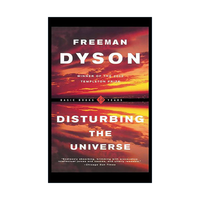 英文原版 Disturbing the Universe 宇宙波澜 科技与人类前途的自省 弗里曼·戴森回忆录 英文版 进口英语原版书籍