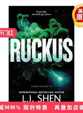 英文原版 Ruckus 骚动 北美晋江浪漫爱情小说 Sinners of Saint系列 2 英文版 进口英语原版书籍