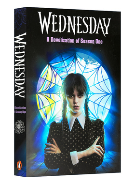 英文原版 Wednesday A Novelisation of Season One 星期三 官方小说 珍娜·奥尔特加主演网飞热门美剧 英文版 进口英语原版书籍