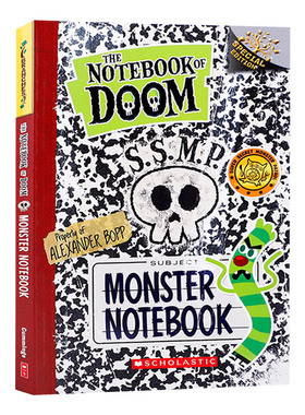 英文原版绘本 The Notebook of Doom Monster Notebook 末日笔记和怪物笔记 英文版 毁灭笔记全彩特别版 进口英语原版书籍