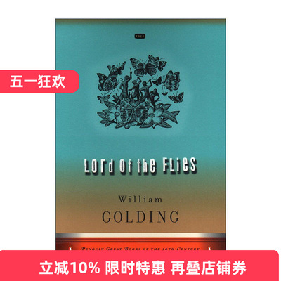 英文原版 Lord of the Flies Penguin Great Books of the 20th Century 蝇王 威廉·戈尔丁 英文版 进口英语原版书籍
